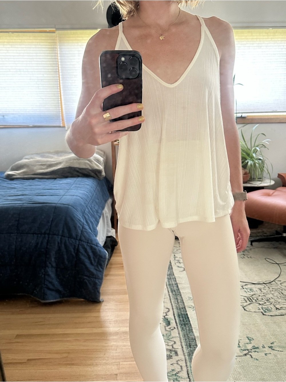Intimately Free People Cream Tank Top